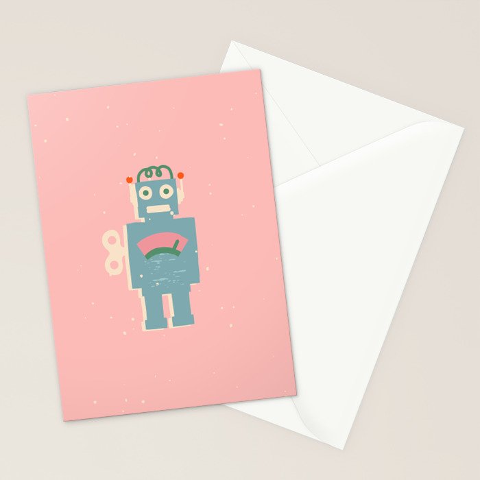 Robots Stationery Card Gallery Image 2