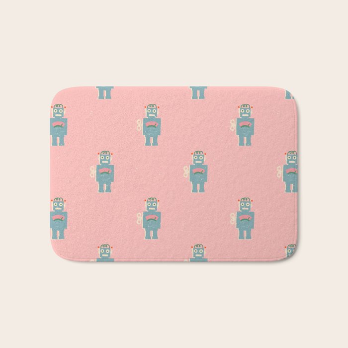 Robots Bath Mat Gallery Image 1