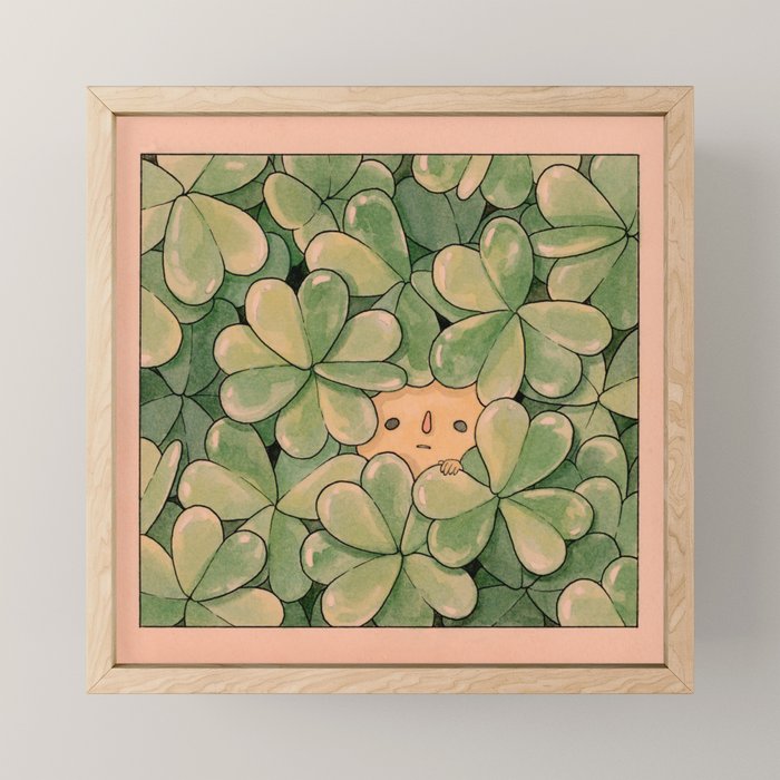 Clover  Mini Art Print Gallery Image 1