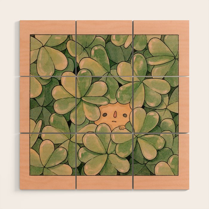 Clover  Wood Wall Art Gallery Image 1
