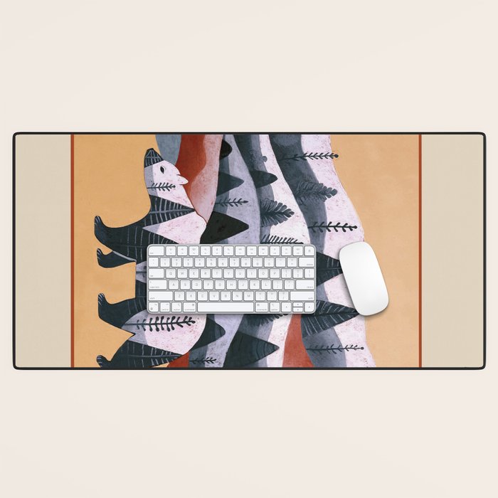 Mountain Bear Desk Mat Gallery Image 1