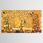 Gustav Klimt The Tree of Life Tablecloth Gallery Image 2