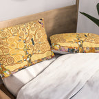Gustav Klimt The Tree of Life Pillow Sham Gallery Image 2