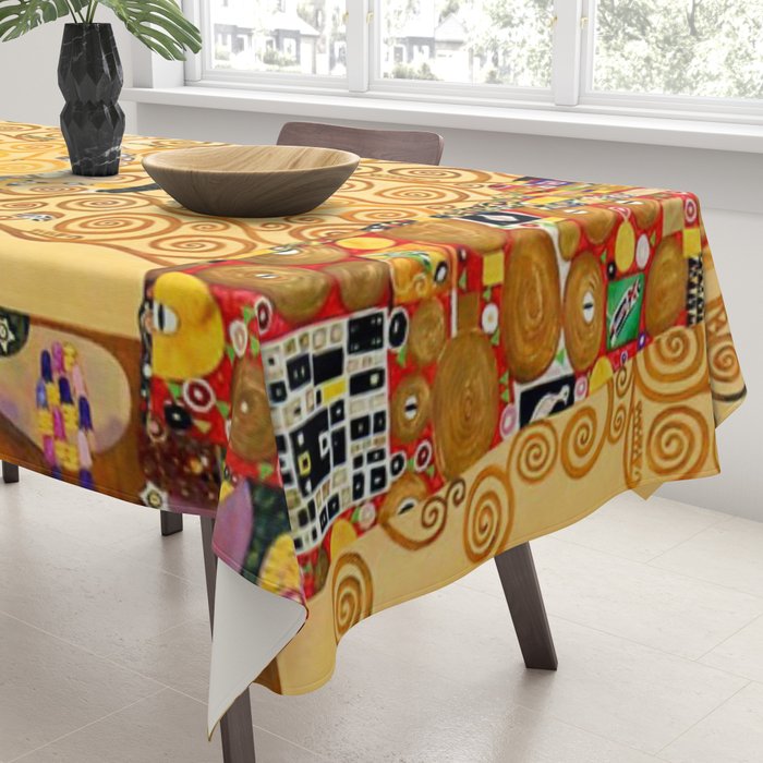 Gustav Klimt The Tree of Life Tablecloth Gallery Image 3