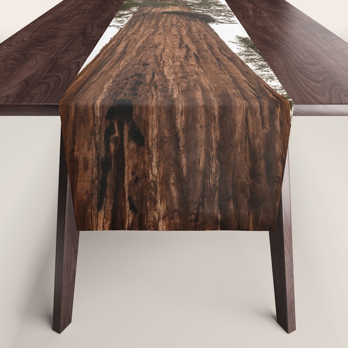 Redwoods National Park Wanderlust Adventure VI Table Runner Gallery Image 1