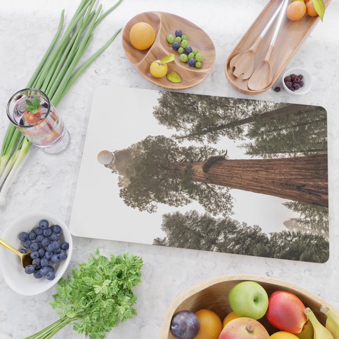 Redwoods National Park Wanderlust Adventure VI Cutting Board Gallery Image 2