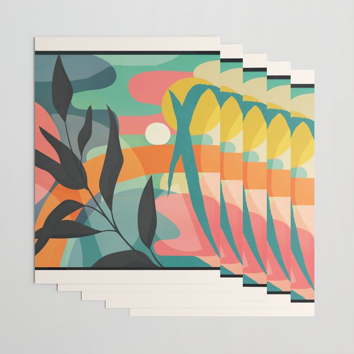 Sunrise Garden 11 Wrapping Paper Gallery Image 3