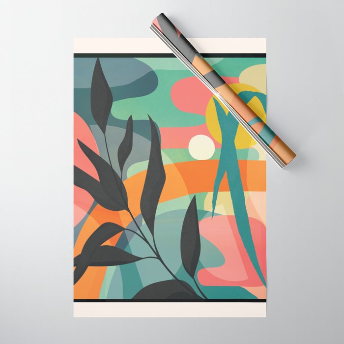 Sunrise Garden 11 Wrapping Paper Gallery Image 1