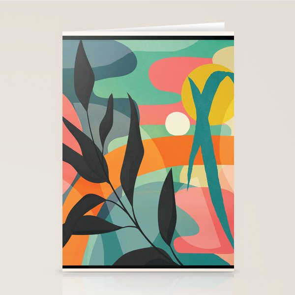 Sunrise Garden 11 Stationery Card Gallery Image 1