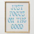 Just Focus On The Good Serving Tray Gallery Image 1