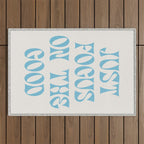 Just Focus On The Good Outdoor Rug Gallery Image 1