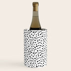 Modern Polka Dot Hand Painted Pattern Wine Chiller Gallery Image 3