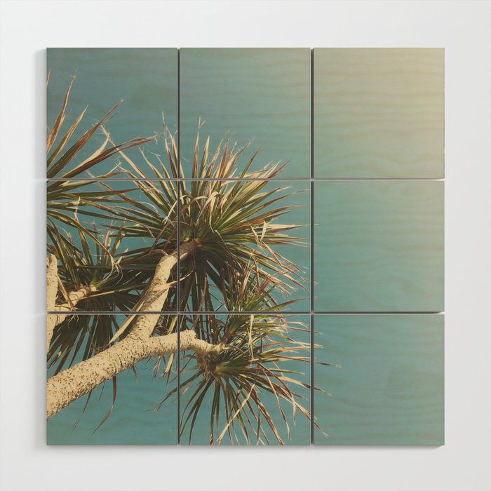 Spring Palm Wood Wall Art Gallery Image 1