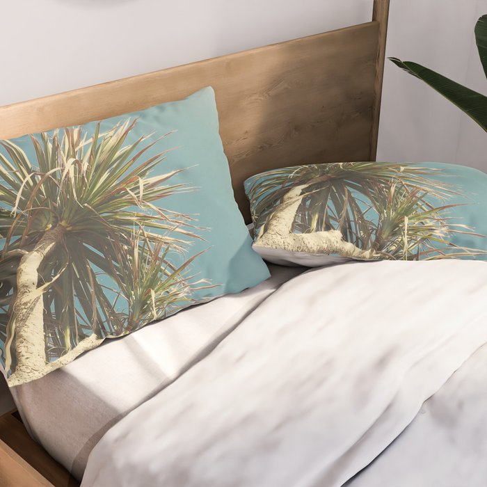Spring Palm Pillow Sham Gallery Image 2