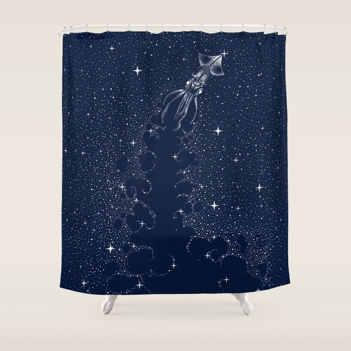 Star Inker Shower Curtain Gallery Image 1