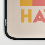 Vintage Rainbow Have Fun Text Laptop Sleeve Gallery Image 3
