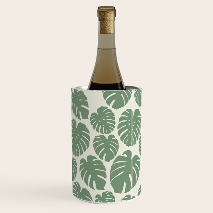 Monstera - Green Wine Chiller Gallery Image 1