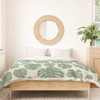 Monstera - Green Duvet Cover Gallery Image 3