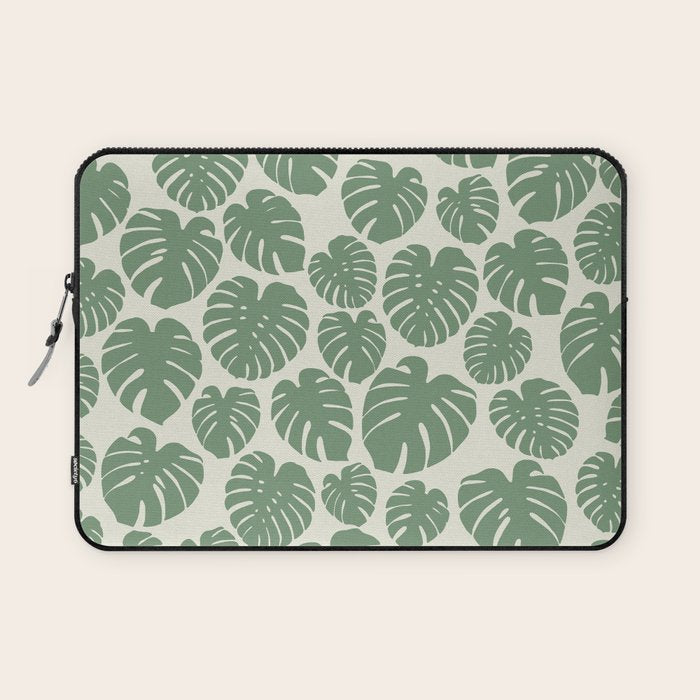 Monstera - Green Laptop Sleeve Gallery Image 1