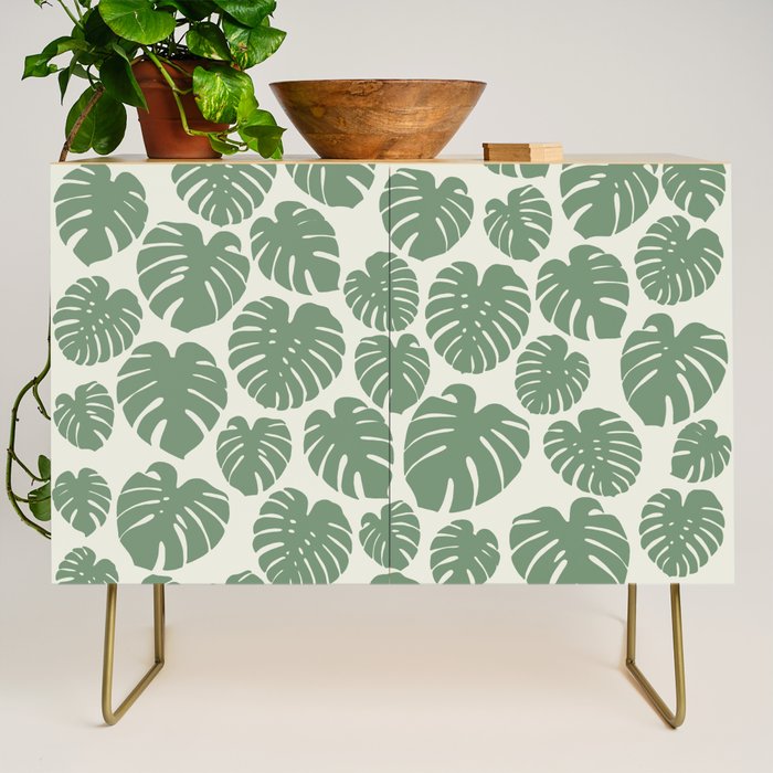 Monstera - Green Credenza Gallery Image 1
