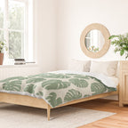 Monstera - Green Duvet Cover Gallery Image 2