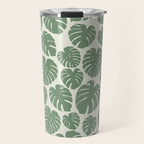 Monstera - Green Travel Mug Gallery Image 1