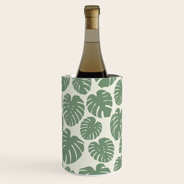 Monstera - Green Wine Chiller Gallery Image 3