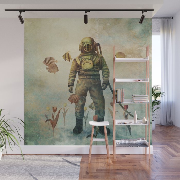 Deep Sea Garden  Wall Mural Gallery Image 1