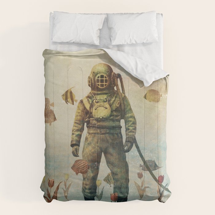 Deep Sea Garden  Comforter Gallery Image 1
