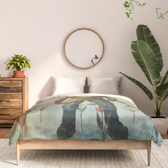 Deep Sea Garden  Comforter Gallery Image 3