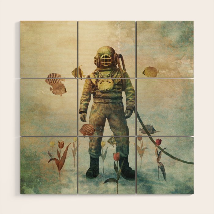 Deep Sea Garden  Wood Wall Art Gallery Image 1