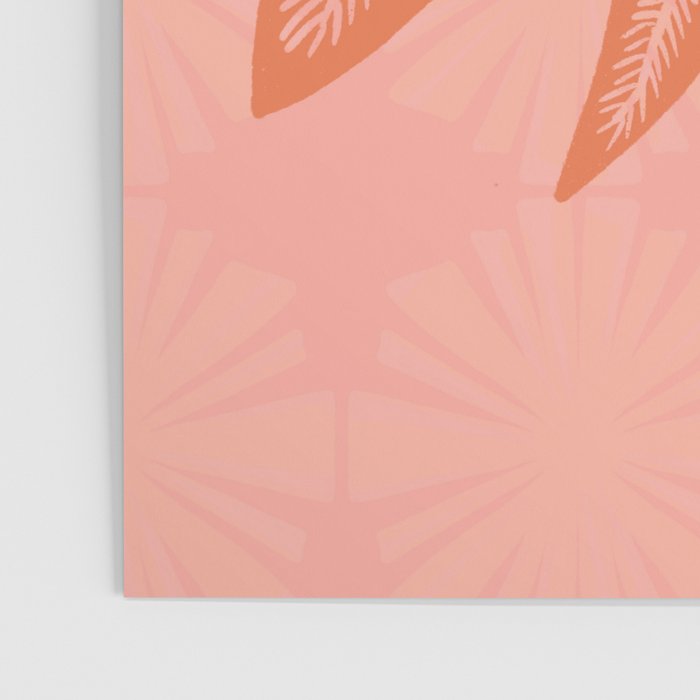 mod palms, pink Poster Gallery Image 3