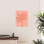 mod palms, pink Poster Gallery Image 2