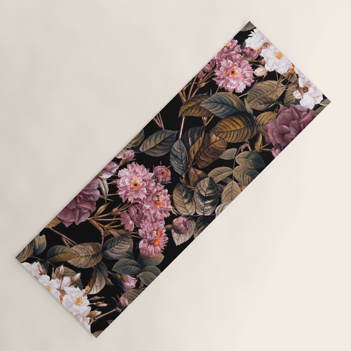 Autumn Winter Flowers IV Yoga Mat Gallery Image 1