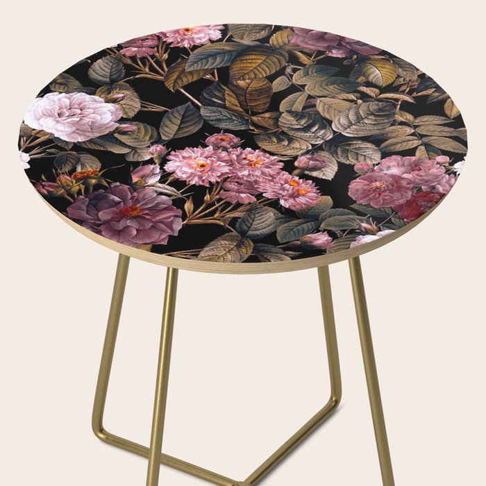 Autumn Winter Flowers IV Side Table Gallery Image 2