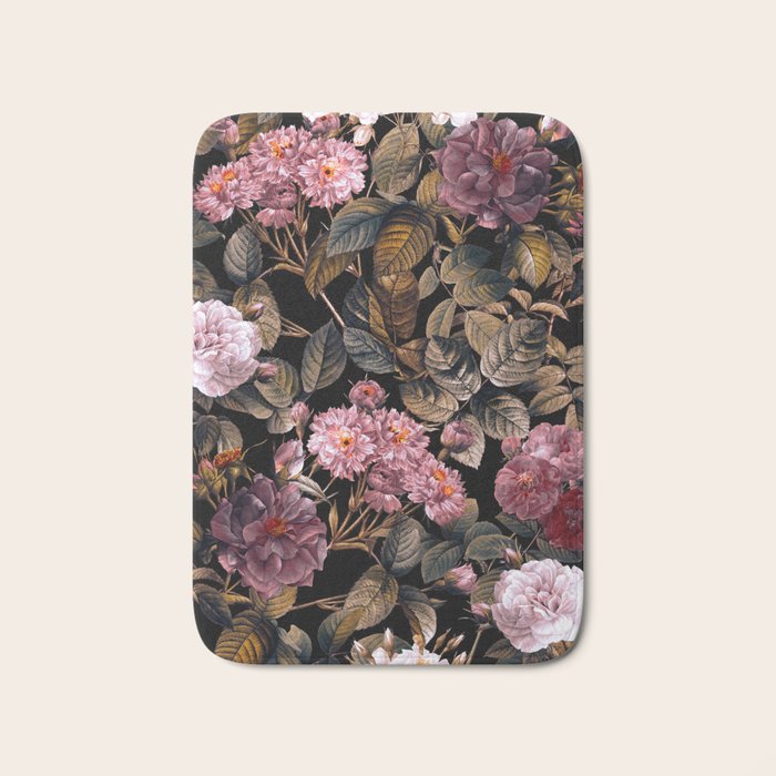 Autumn Winter Flowers IV Bath Mat Gallery Image 1