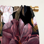 Autumn Winter Flowers IV Window Curtain Gallery Image 2