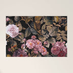 Autumn Winter Flowers IV Welcome Mat Gallery Image 1