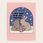 Cozy Winter Bunnies Poster Gallery Image 4