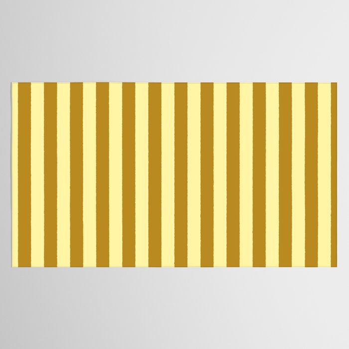 Gold Leaf Mustard and Lemon Sorbet Yellow Tablecloth Gallery Image 2