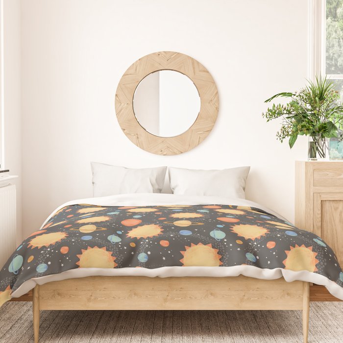 Our Solar System Duvet Cover Gallery Image 3