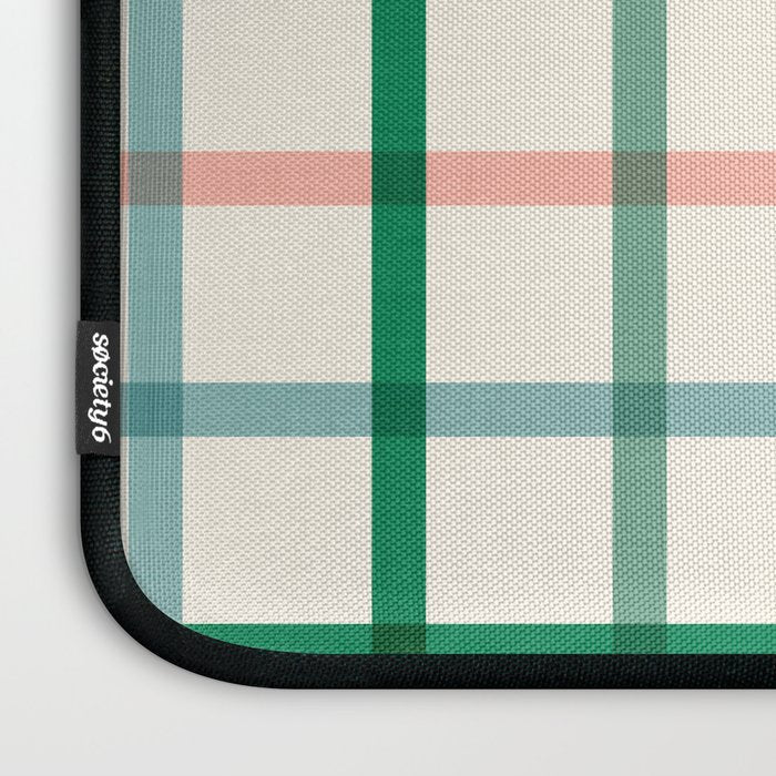 Simple Check - festive Laptop Sleeve Gallery Image 3