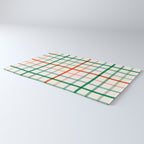 Simple Check - festive Rug Gallery Image 3