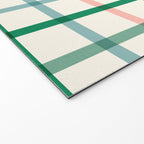 Simple Check - festive Welcome Mat Gallery Image 2