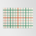 Simple Check - festive Rug Gallery Image 2