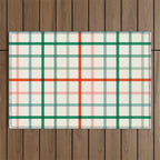 Simple Check - festive Outdoor Rug Gallery Image 1
