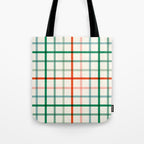Simple Check - festive Tote Bag Gallery Image 1