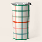Simple Check - festive Travel Mug Gallery Image 2