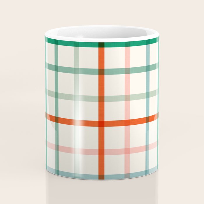 Simple Check - festive Coffee Mug Gallery Image 4