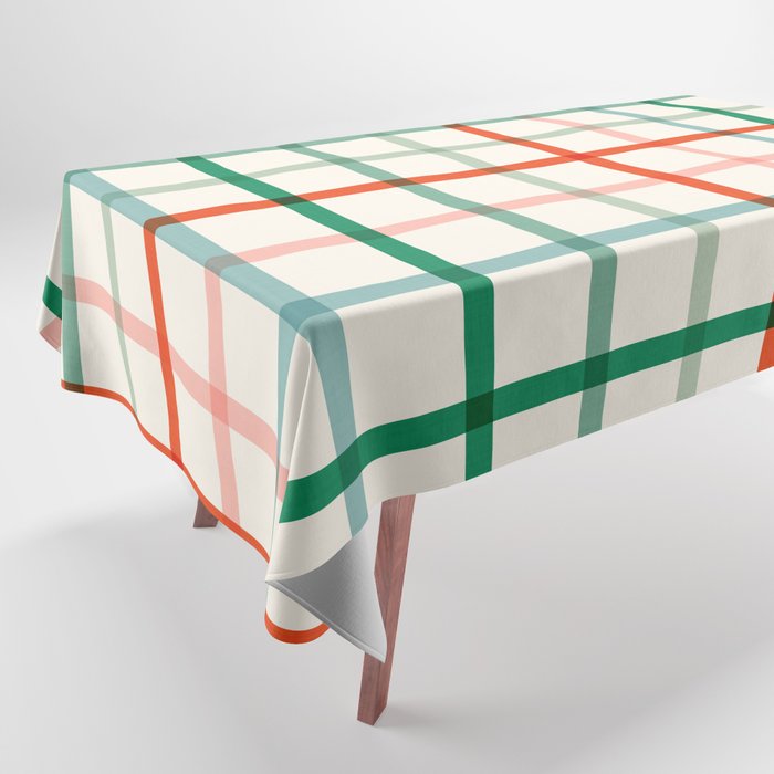 Simple Check - festive Tablecloth Gallery Image 1